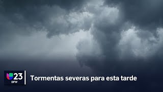 En vivo 🔴 Monitoreamos el paso de las tormentas en el norte de Texas