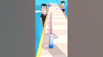 Toothpaste Run- All Levels Walkthrough Gameplay iOS,Android Relaxing Video Update Level #shorts