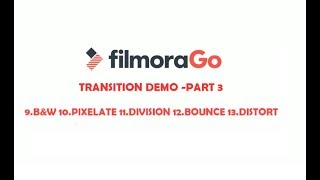 Filmorago Video Editor Android App Transition Demo -Part3 screenshot 3