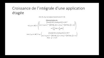 Intégration au sens d