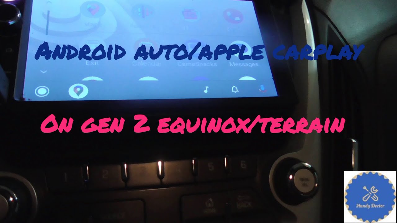 Android auto & Apple Carplay on 2nd generation Chevy Equinox/GMC