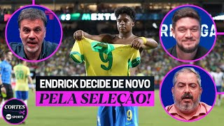 Thumbnail for "HOJE, É O MELHOR CAMISA 9 DO BRASIL!" ANALISAMOS MAIS UMA VITÓRIA DA SELEÇÃO COM GOL DE ENDRICK