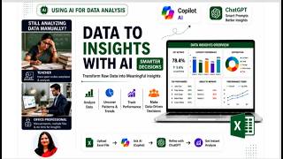 Data Analysis with AI in Minutes | Excel, Copilot & ChatGPT Tutorial
