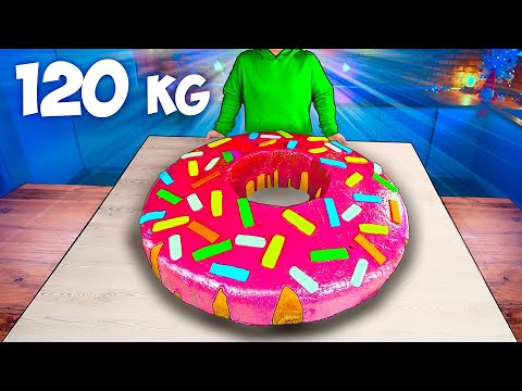 Ich habe einen gigantischen Donut (rund 120 kg) zubereitet von VANZAI KOCHEN