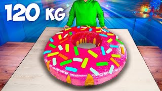 Ich Habe Einen Gigantischen Donut Rund 120 Kg Zubereitet Von Vanzai Kochen