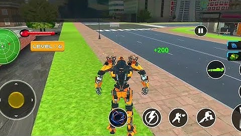 Dragon Robot Transform Game || Level 6 - Android Gameplay