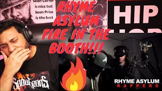 [REACTION] Rhyme Asylum - Fire In The Booth