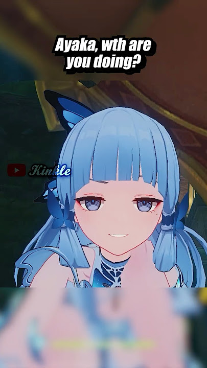 AYAKA WHAT THE HELL ARE YOU DOING? #ayaka #genshinimpact