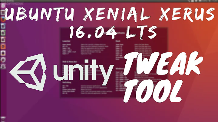 How To Install Unity Tweak Tool in UBUNTU 16.04 LTS #5