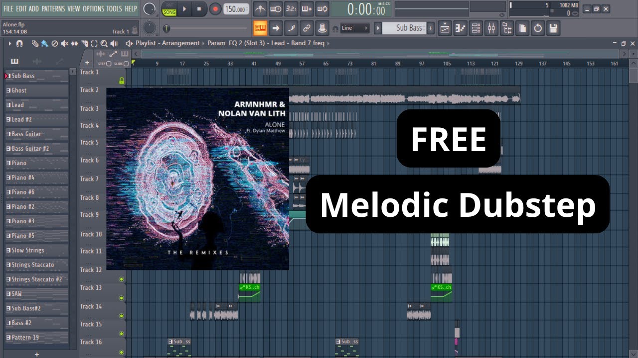 FREE FLP !! Melodic Dubstep with Stock Plugins FL STUDIO - YouTube