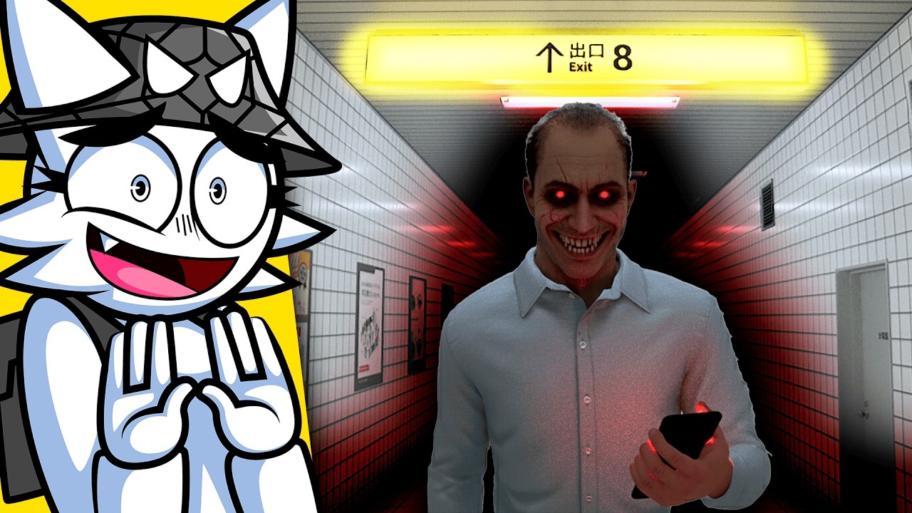 ¡Estoy ENCERRADA en un PASILLO MALDITO! ⚠️ The Exit 8