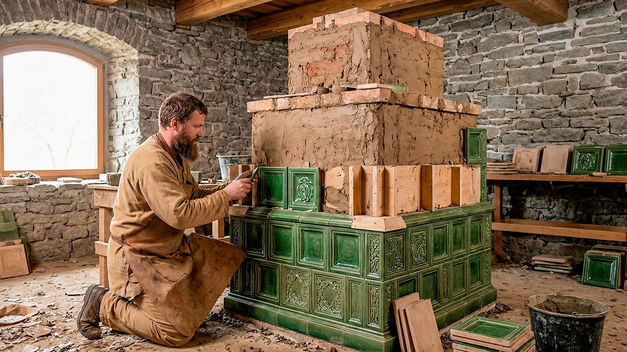 What Was a Kachelofen? The Medieval Oven That Heated Homes for 24 Hours on One Fire