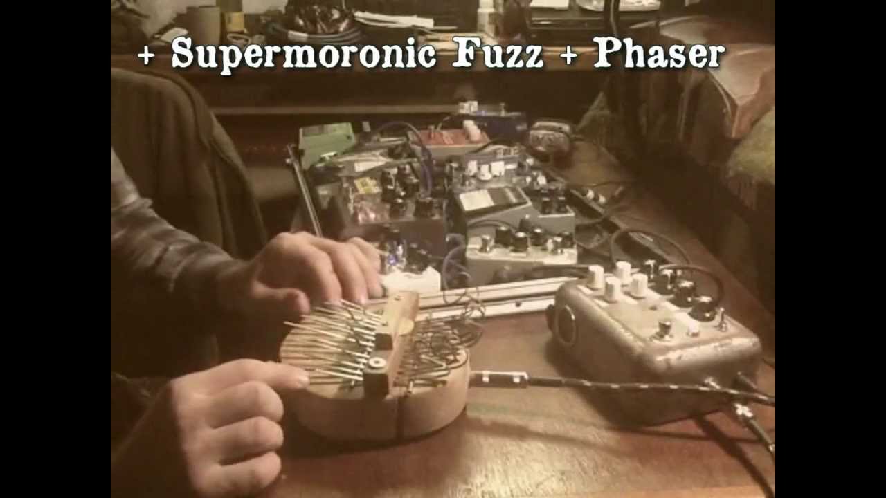 Electric Kalimba Thumb Piano Jam Through Effects Pedals YouTube