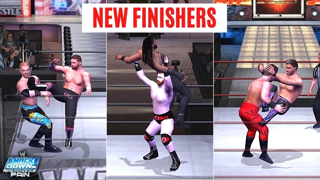 New Finishers in WWE Smackdown Here Comes The Pain with Mods