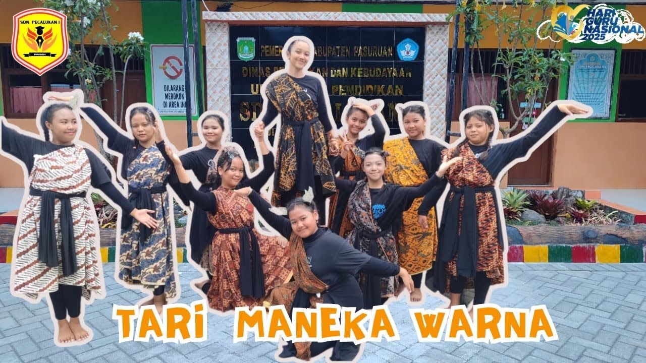 Tari Maneka Warna dalam Rangka Memperingati Hari Guru tahun 2025
