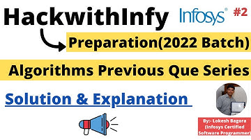 Hackwithinfy Preparation (2022 Batch) | Previous Year Coding Problem PART-2 #hackwithinfy