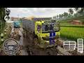 Ashok Leyland 12 Wheeler Tipper Truck Impossible Offroad Driving | Bus Simulator Indonesia Gameplay