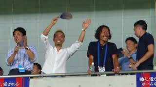 20180722 FC東京対横浜Fマリノス~岡崎慎のゴールから長友の不思議な踊り~