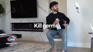 Stay Fresh. Kill 99.9% of germs on 100s of surfaces | NEW! Clorox Disinfecting Mist screenshot 1