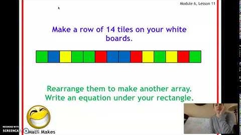 Math Lesson for April 13th 2020. Grade 2- Module 6, Lesson11