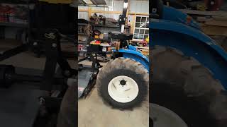 Clean LS MT240e tractor New Rotary cutter!!
