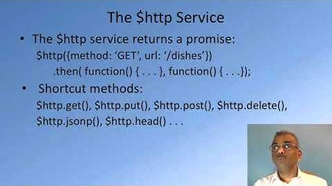 Week 4 03 Client Server Communication using $http
