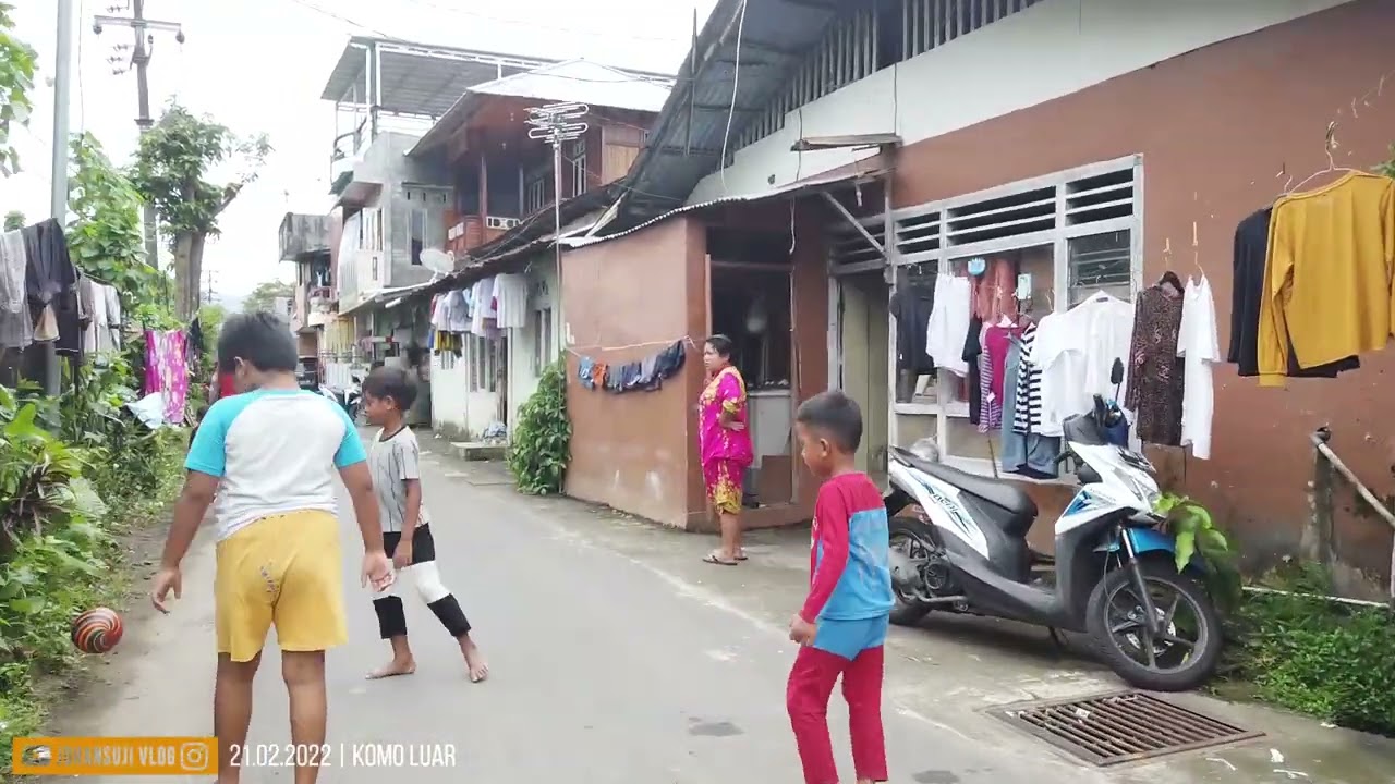 MANADO 2022 - SUASANA JALAN LORONG KOMO LUAR