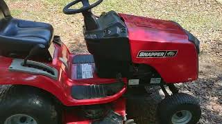 snapper riding mower review