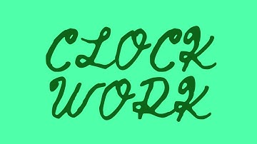 clockwork (IMMATERIAL!) - OFFICIAL LYRIC VIDEO