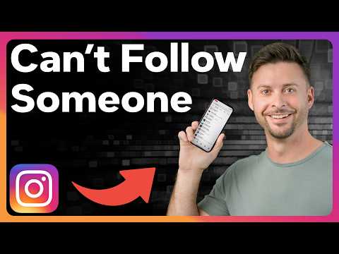 How To Fix Cant' Follow On Instagram