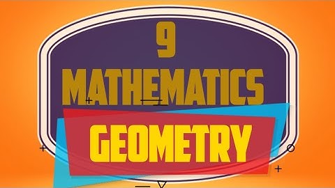 9 std chapter Geometry exercise 4.5  #reducedsyllabus #centroidoftriangle #perpendicularbisector