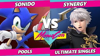 MomoCon 2023 - Sonido (Sonic, Snake) Vs. Synergy (Robin) Smash Ultimate - SSBU