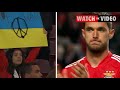 Ukraine footballer Roman Yaremcuk breaks down in tears