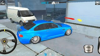 City Cars Parking Game: Driving Mini VAN on Platforms - Android gameplay screenshot 3