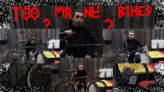 The Bike Fleet!!! | FIXED GEAR | folding bike | gas bike???