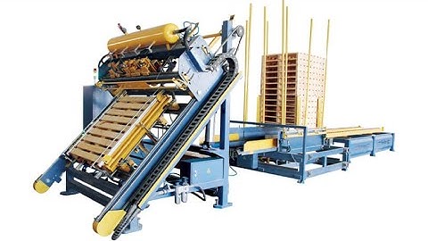 SF9025 Semi auto vertical stringer pallet nailing machine