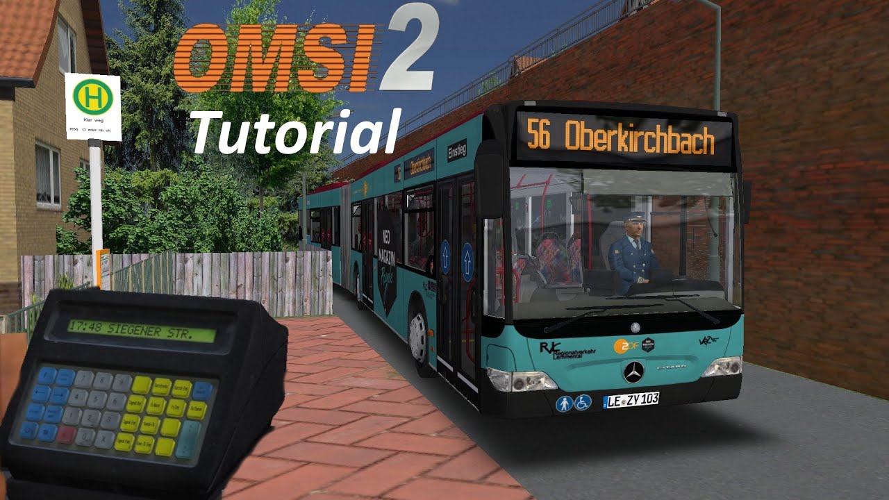 OMSI 2 Tutorial [60FPS] | Fahrscheindrucker Textur austauschen | Mercedes Benz O530