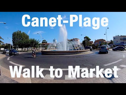 Canet-Plage - Walk to Outdoor Market