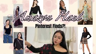 An attempt to buy Pinterest tops from Amazon🌷🫧 || Christmas Dresses❄️|| Affordable 💸