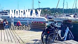 Arendal is a charming coastal town located in southern Norway. #norway #arenda  #citywalk