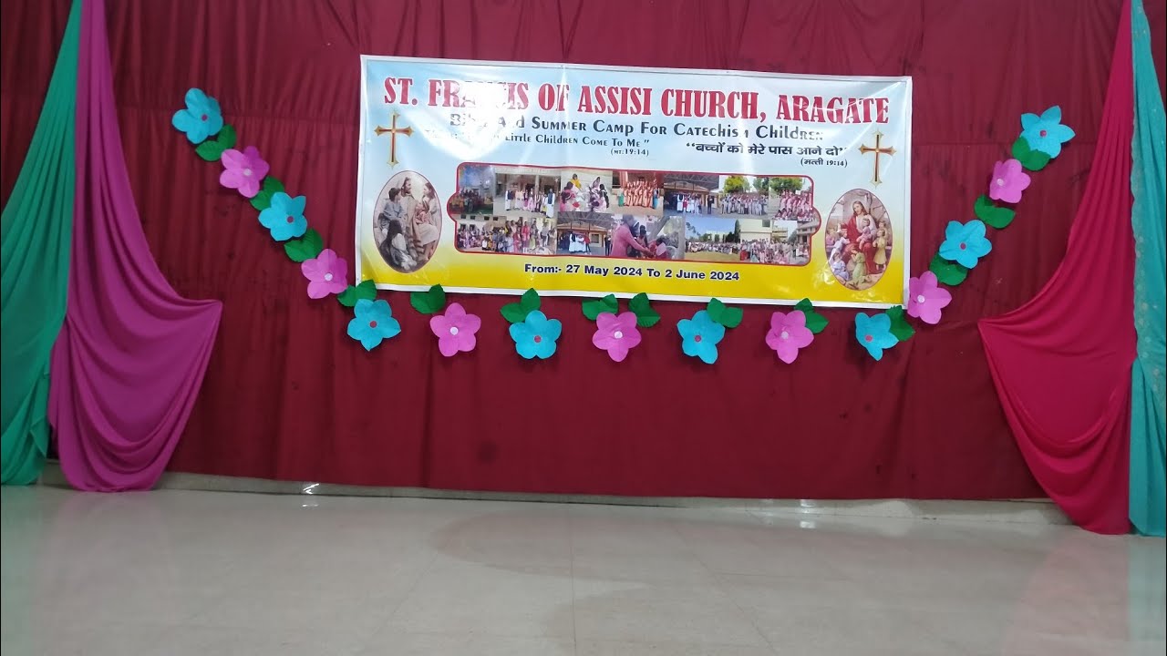 PREPARATION FOR BIBLE AND SUMMER CAMP FOR CATECHISM CHILDREN