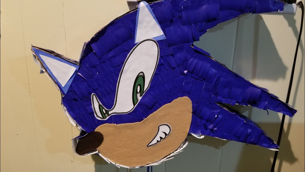 The making of a sonic piñata