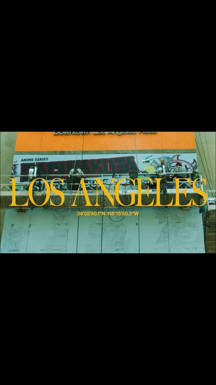 LOS ANGELES｜Making of Gachiakuta Graffiti - YouTube