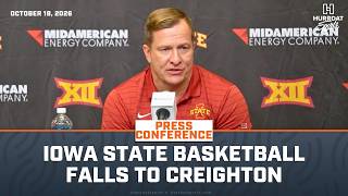 Iowa State Basketball Falls to Creighton in Home Exhibition | Coach T.J. Otzelberger