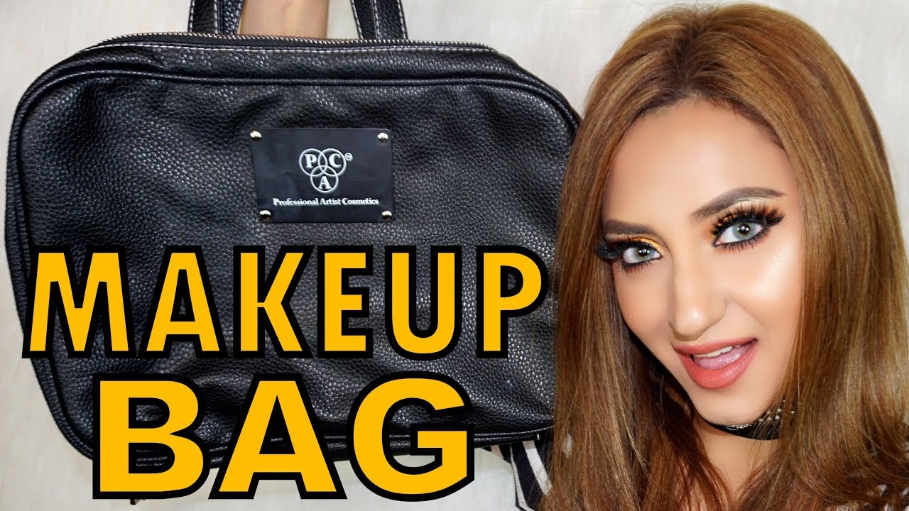 What's In My TRAVEL MAKEUP BAG? + GIVEAWAY