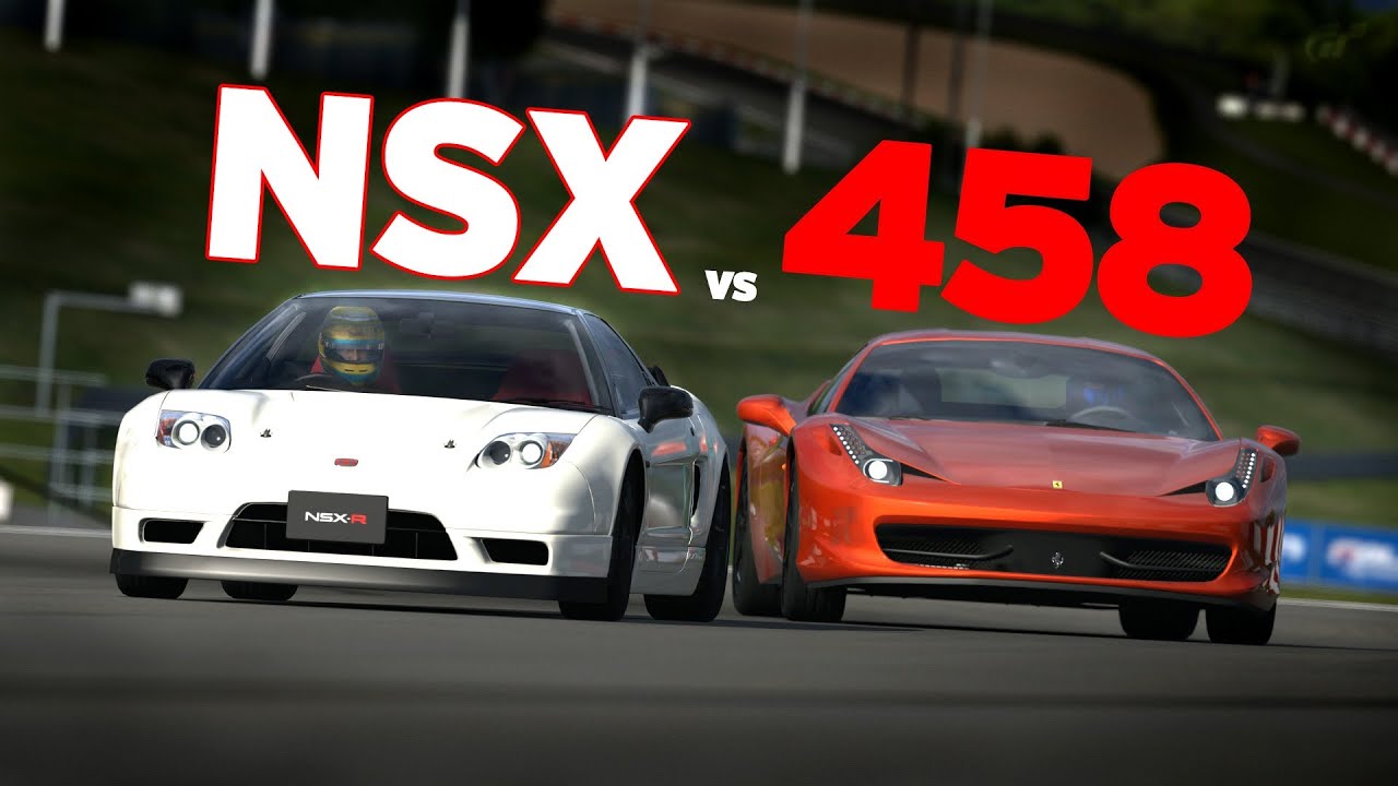 Honda nsx vs ferrari 348 #5