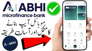Abhi Microfinance Bank App Bannane Ka Tarika | Abhi Bank App Register Login screenshot 3
