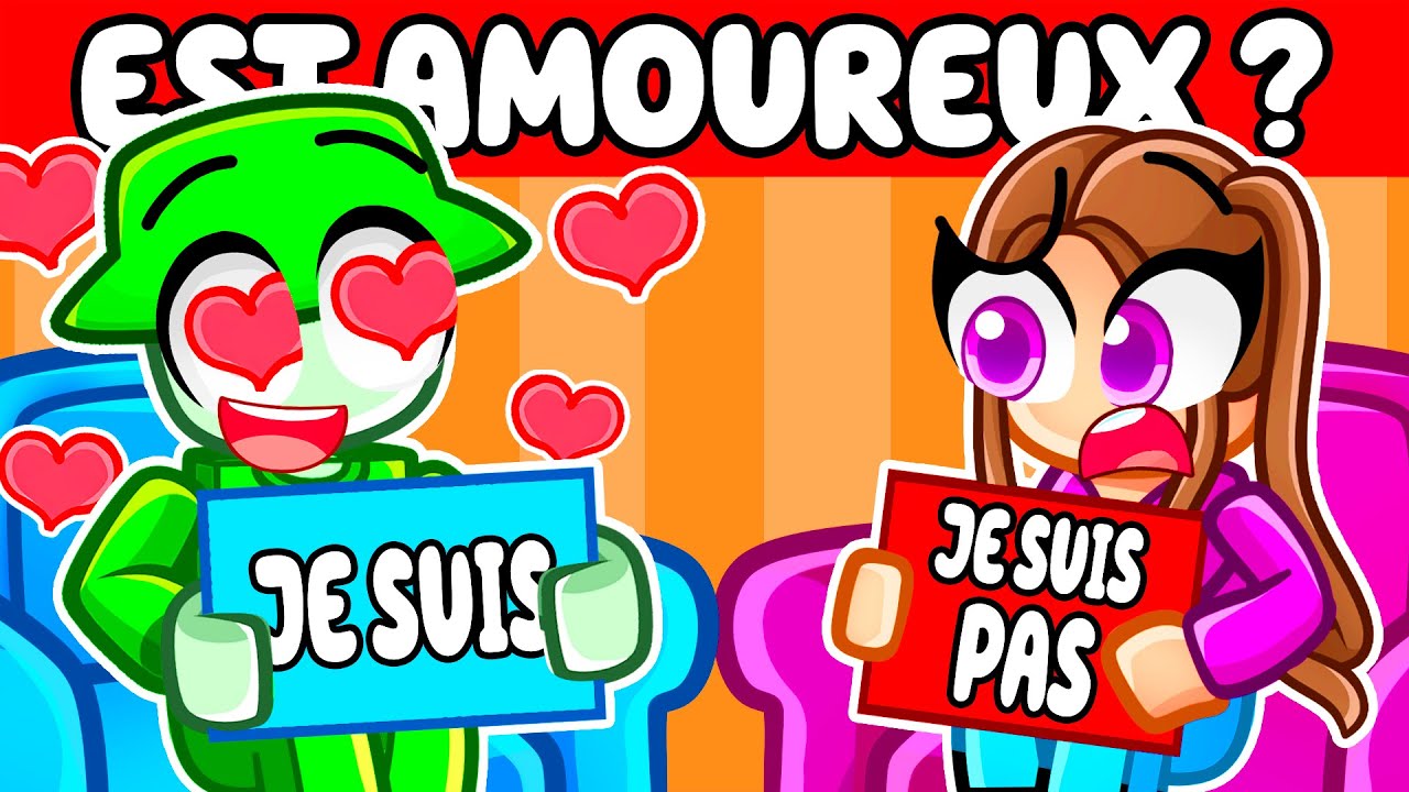 J'ai joué au ''JE N'AI JAMAIS'' avec ma PETITE COPINE sur Roblox !