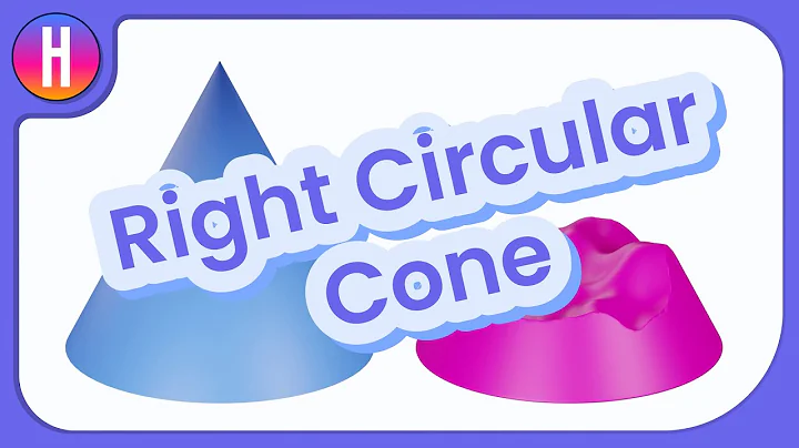 How Do You Find the Surface Area of a Right Circular Cone?