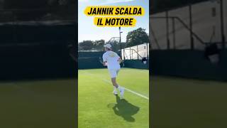 Jannik Sinner scalda il motore per Wimbledon 💪